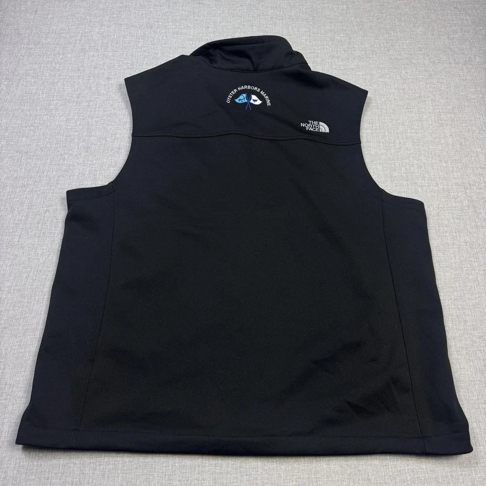 The North Face Regulator Boats Ridgewall Soft Shell Vest Men XL Black Full Zip
